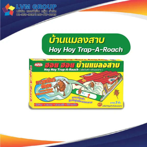 บ้านแมลงสาบ ฮอย ฮอย (ARS) 1 ลัง (72 หลัง)