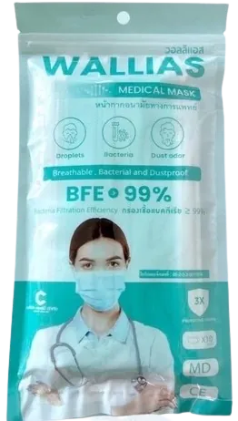 หน้ากากอนามัยทางการแพทย์ WALLIAS (Medical Mask)